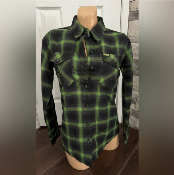 Women's Dixxon Flannel "Slimer" - Picture 4 of 4